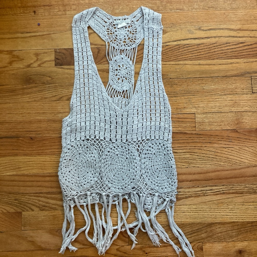 Billabong Crochet Vest